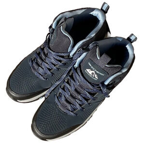 Skechers Trego Trail Kismet Hiking Boots, Women's Size 11 in Navy & Gray